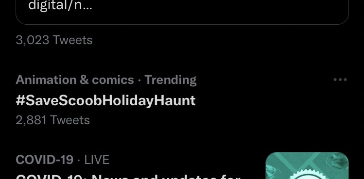 ToonDaffy's tweet photo. Love how this hashtag is still on the trending page
#SaveScoobHolidayHaunt #SaveScoob https://t.co/wsm5SLeSPE