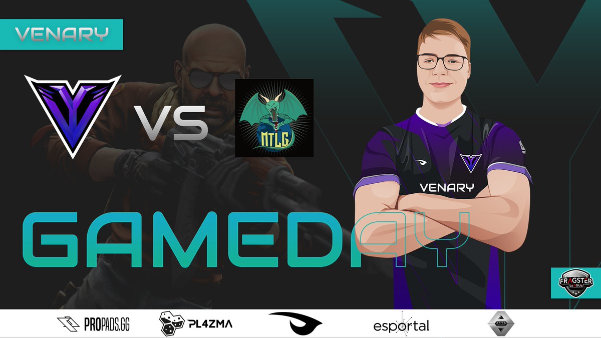 VenaryEU's tweet photo. Today we are starting into the 4th game of the Youngster Team!🔥

🏆 @FragsterD Academy League
🆚 #MTLG
⏰ 20:00 CEST
🎙️ @Penchy8 
📺 https://t.co/TejfZAFasb

Please play like last time and we will stay polite...🫡

#Gameday #MATCHDAY #eSports #CSGO https://t.co/VSRwizDSTd