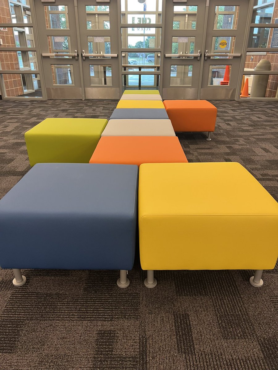 Another sneak peek on some additions to CHE!  We can’t wait to fill these seats with our amazing students and staff!