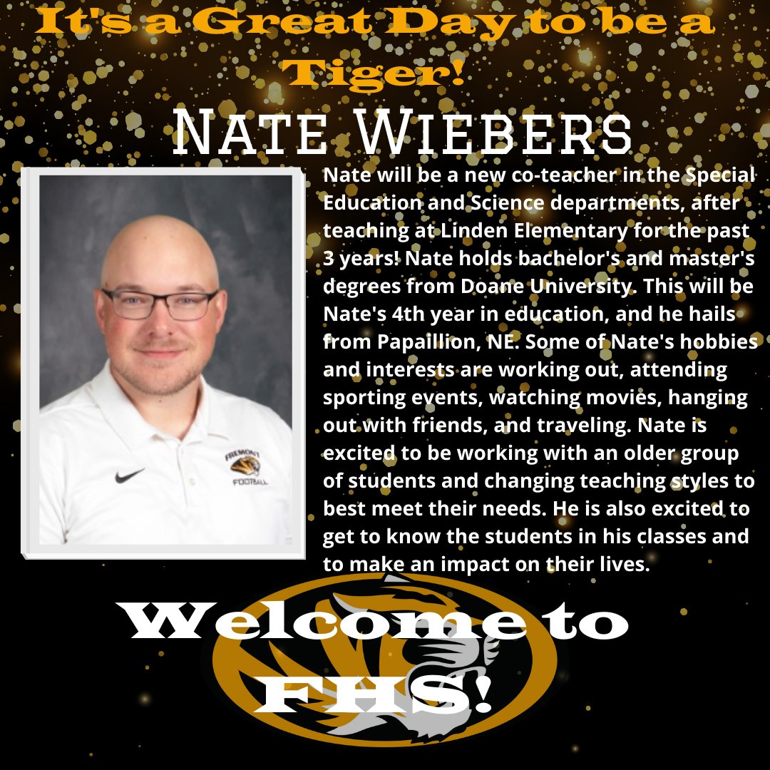 fhstigersbelong's tweet photo. Welcome to our New Teachers, Staff Members, and teachers who have changed positions at FHS! Welcome to #FHSTIgerNation https://t.co/LotPA2q6Qd