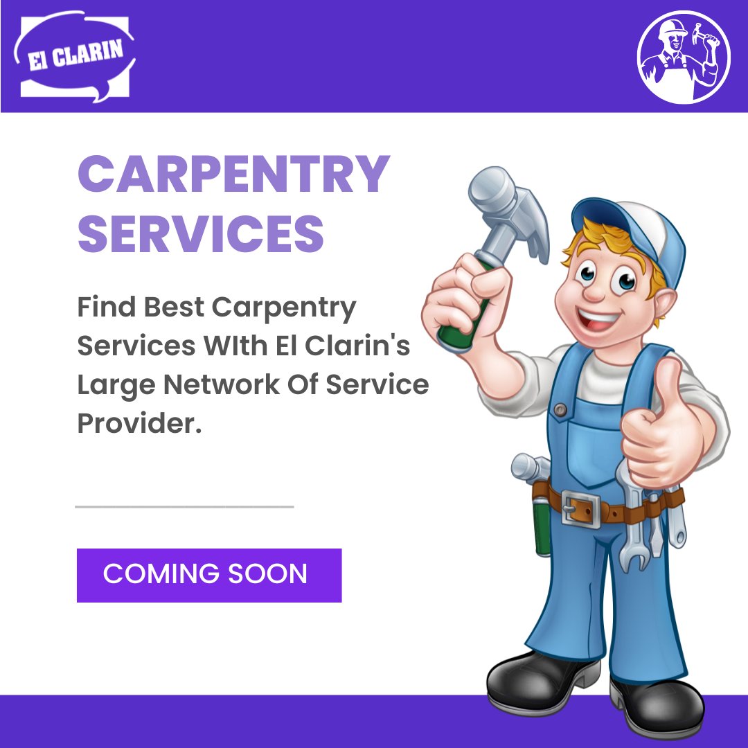 'Construction. Design. Build.'

Get professional carpenters with El Clarin today.
DM for more details!
.
.
.
.
 #carpentrywork #woodworking #woodworkingtools #powertools #finewoodworking #finishcarpentry #cabinetmaking #keepcraftalive #festool #carpentry #woodwork #wood #design