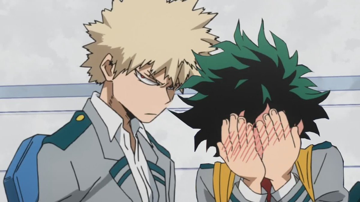damagedbeatch's tweet image. Todas estamos llorando a Bakugo, pero ¿Se han puesto a pensar como se va a sentir Deku y Kirishima? ¿ah? ¿AH? 💔 permiso, yo me voy a llorar