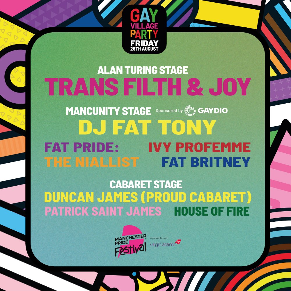 Manchester Pride tweet media