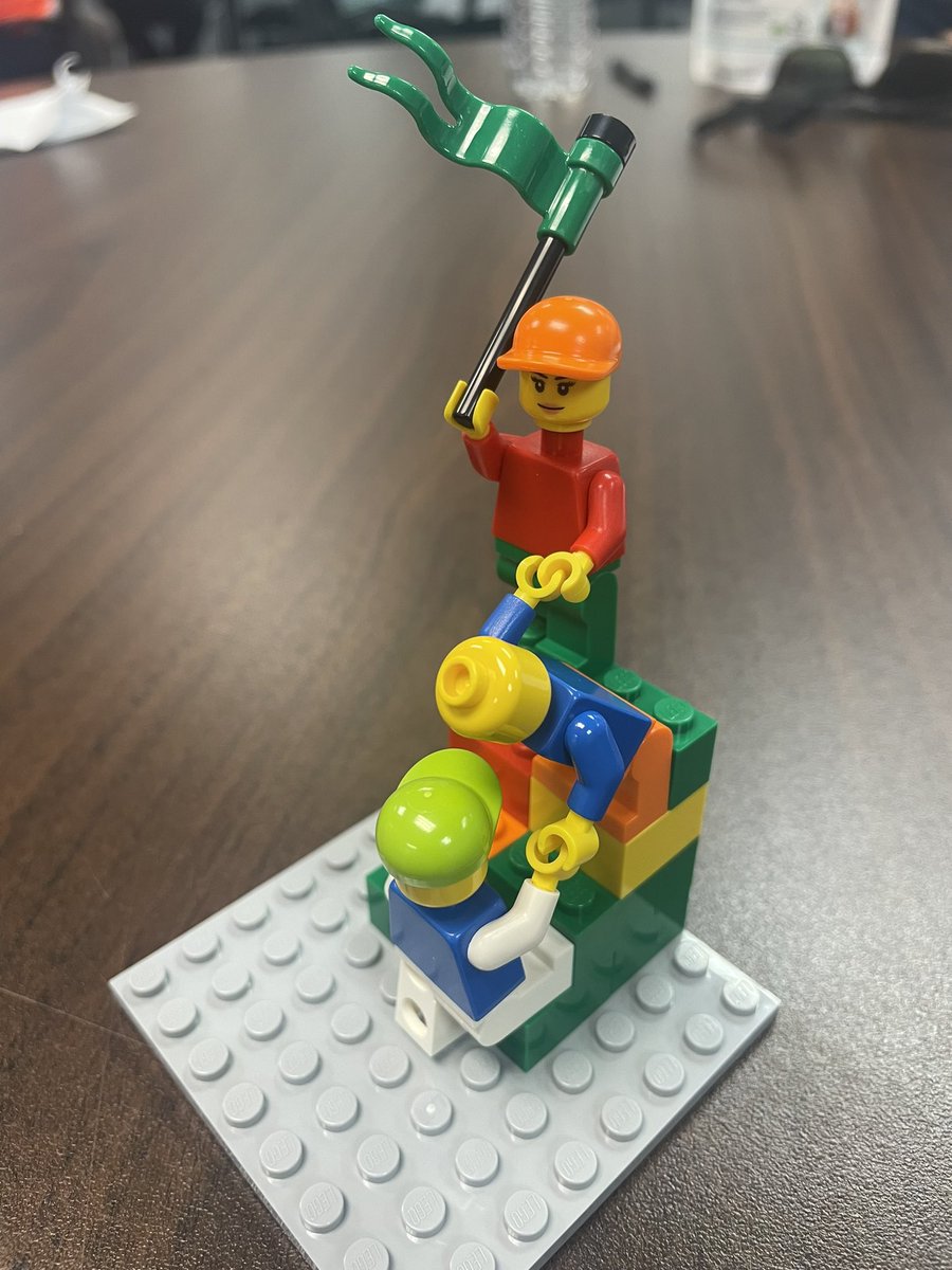 Dr. Kate Devine (@katedevine515) on Twitter photo We had to build a model of #teamwork. We had to build a model of #teamwork.