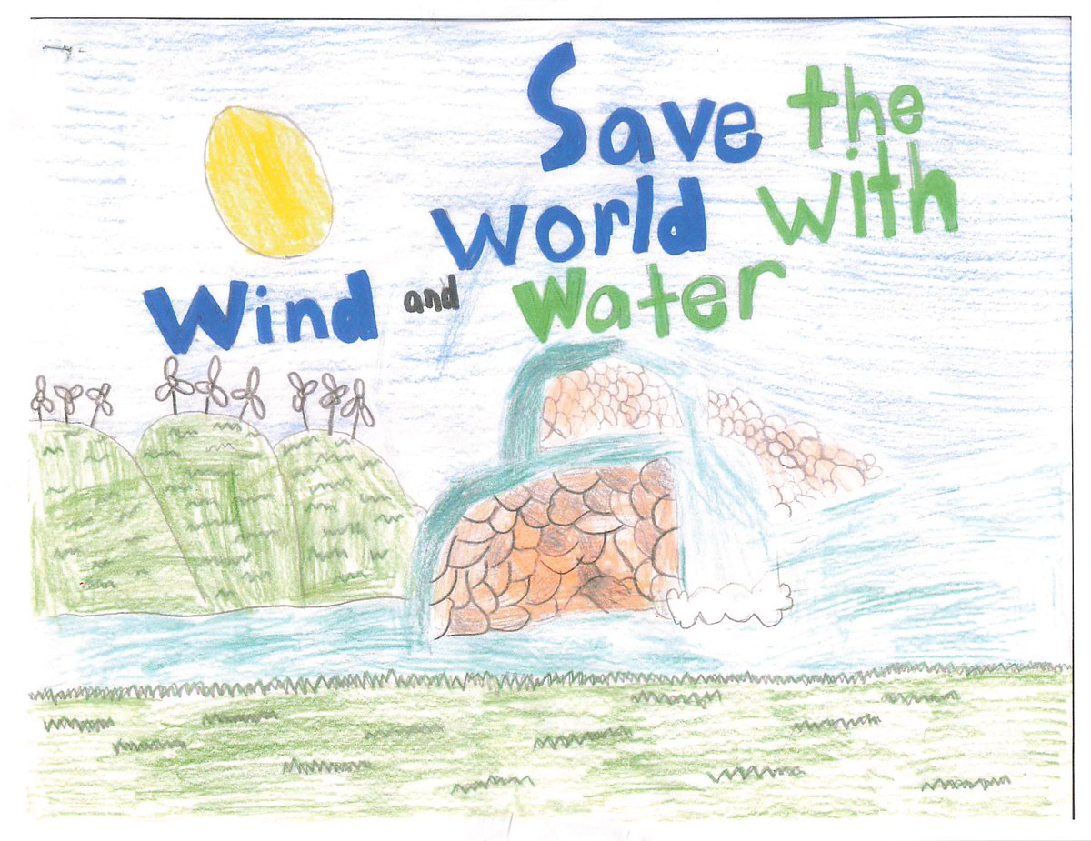 August's Calendar Contest winner was Amelia DelPriore of Mrs. Palin's 3rd grade class at Amvet Blvd School!