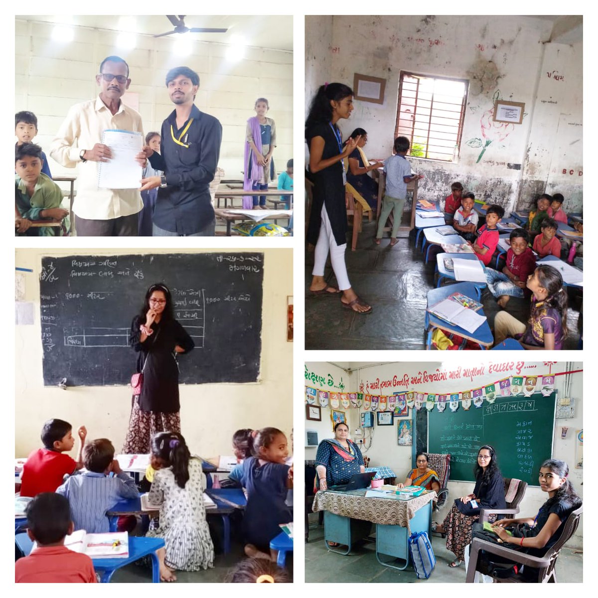 AdcDahod's tweet photo. Gandhi Fellows of ADC Dahod visited more than 70 schools in 2 blocks (Limkhedha and Dahod)

These visits are extremely fruitful, interactive and recurrent

Interactive sessions with HM's, teachers and students are also done by the team

@CollectorDahod 
@india_adc 
@infodahodgog https://t.co/VSH4EEDRMu