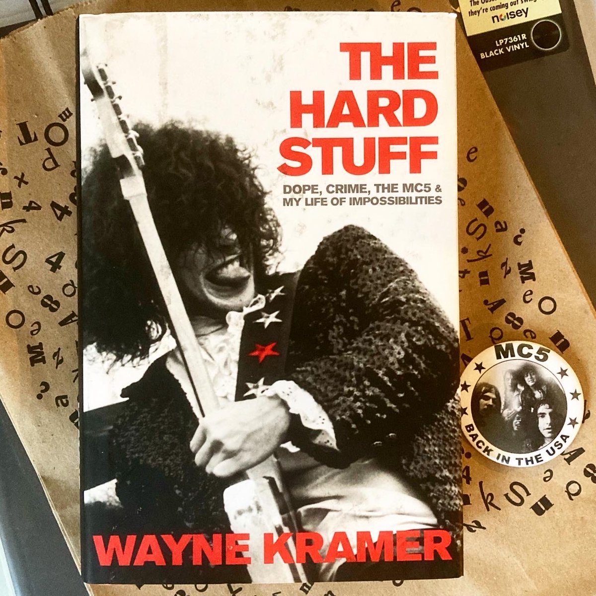 PhilAlexanderUK's tweet photo. Dope, Crime, The MC5… #waynekramer #thehardstuff #booksoup #mc5 #backintheusa #lifeofimpossibilities https://t.co/cttK08e2lg