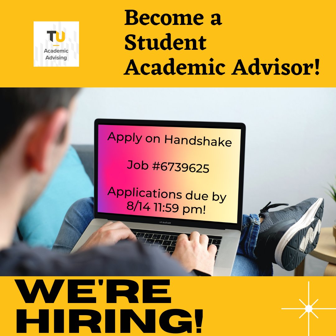 TU Academic Advising tweet media