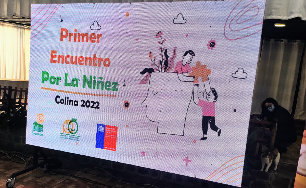 MuniColina's tweet photo. Este miércoles se llevó a cabo el primer Encuentro por la Niñez, en el que se reflexionó sobre la Ley de Protección de los Derechos de la Infancia, con la participación de organizaciones que son parte activa en la protección de los derechos de la infancia.
@imvalenzuela https://t.co/4dg8Wo5Uh4