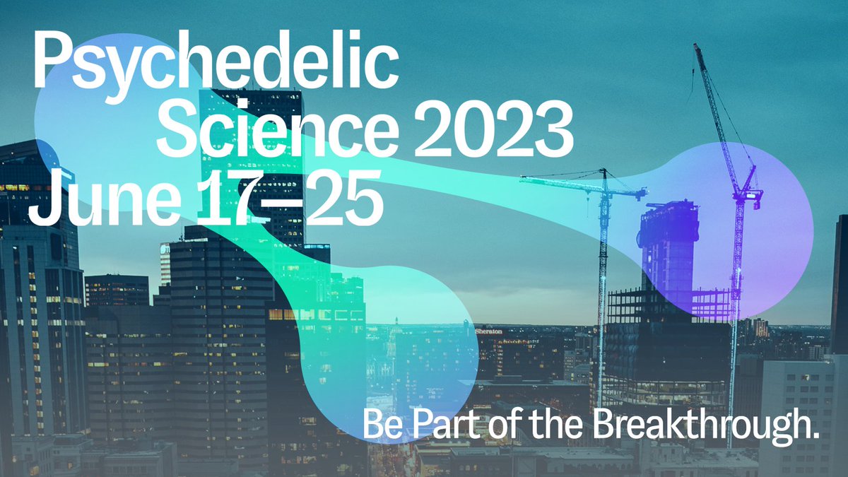 PsychedelicSci's tweet photo. Come to Denver, CO ✈️  with @MAPS and the global psychedelic community for the fourth #PsychedelicScience conference. #PS2023 

Discover the future of #psychedelics ▶️ https://t.co/qCekwmxVhL https://t.co/wsV6Y6qkjx