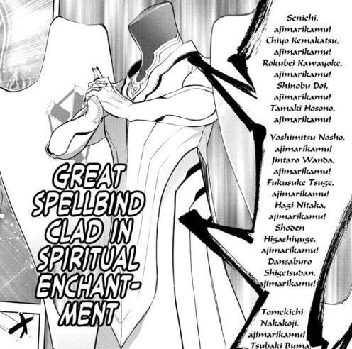 AJustall's tweet photo. New Twin Star Exorcists Chapter go fucking crazy 🥵

Subaru 's backstory, Gaja's Enchantment &amp; Guardian Spiritual Enchantments. We truly eating today

#TwinStarExorcists #souseinoonmyouji #Chapter110 https://t.co/MsEj0S7ox3