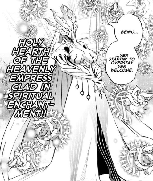 AJustall's tweet photo. New Twin Star Exorcists Chapter go fucking crazy 🥵

Subaru 's backstory, Gaja's Enchantment &amp; Guardian Spiritual Enchantments. We truly eating today

#TwinStarExorcists #souseinoonmyouji #Chapter110 https://t.co/MsEj0S7ox3
