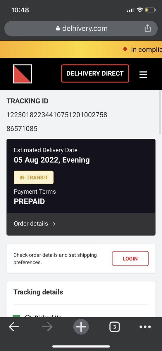 deeshnaran's tweet photo. @help_delhivery this is high priority package for me, from fedex. Its been two weeks already from fedex. Today after picking up, still it is in transit only. Kindly give priority for this package to deliver on time. https://t.co/o7tvRaF9EC