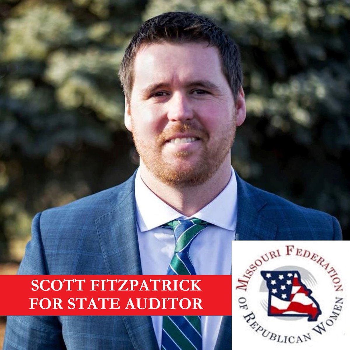 MoFRW's tweet photo. Congratulations to the Republican nominee for State Auditor, Scott Fitzpatrick!
#mogov https://t.co/zGaDd0LJS6