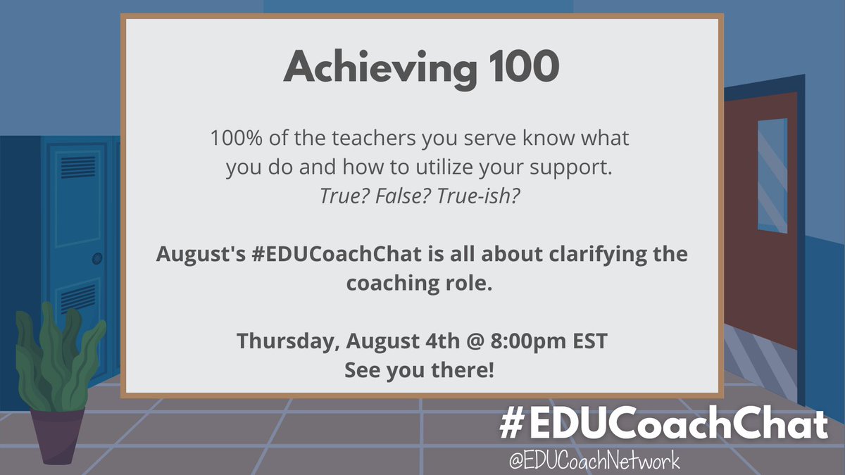 EDUCoachNetwork's tweet photo. 💬Q4: Beyond beginning of the year introductions and role clarification, what do you do THROUGHOUT the year to stay "present" in teachers' minds? #EDUCoachChat https://t.co/Rw4SWuAJ8e