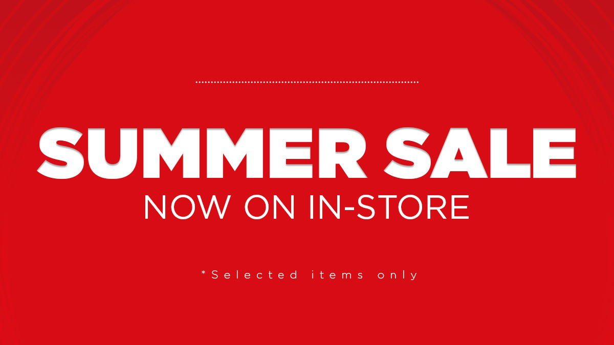 Our summer sale is LIVE – swing by #DenbighProShop this week to take advantage of some great bargains 🏷️