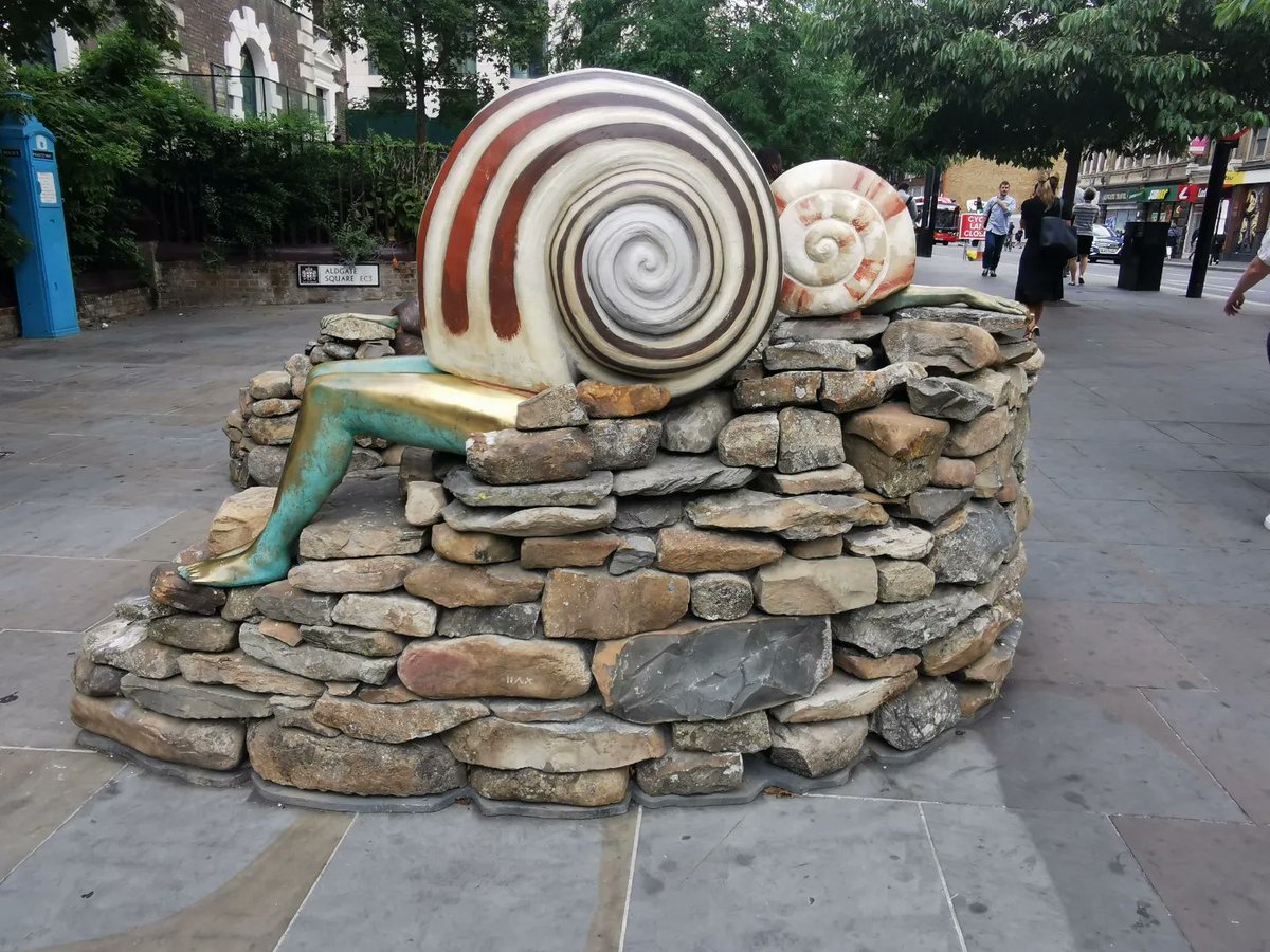 ChapmanJS's tweet image. Earthing, Jocelyn McGregor, acts like a fantastical magnifying glass to explore interconnections between the synthetic and organic worlds in urban spaces
sculptureinthecity.org.uk/artworks/Earth… @sculpturecity @visitthecity #ChapmanJS #London #art #sculptureinthecity