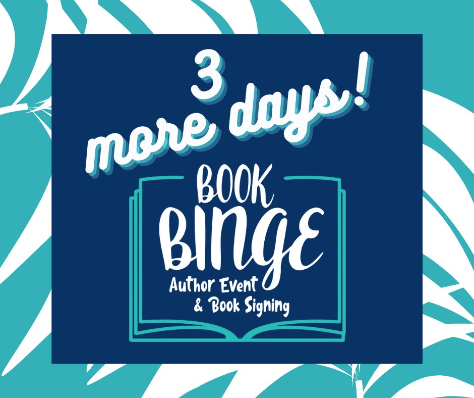 BookBingeEvent's tweet photo. WE'LL SEE YOU ALL AT BOOK BINGE IN JUST 3 DAYS!!

When: August 6th 10am-4pm
Where: Clarion Hotel &amp; Conference Center (815 Route 37 West) Toms River, NJ

For more info about the event, visit:
https://t.co/FAdMGl81hV https://t.co/v7BVMQp7I2