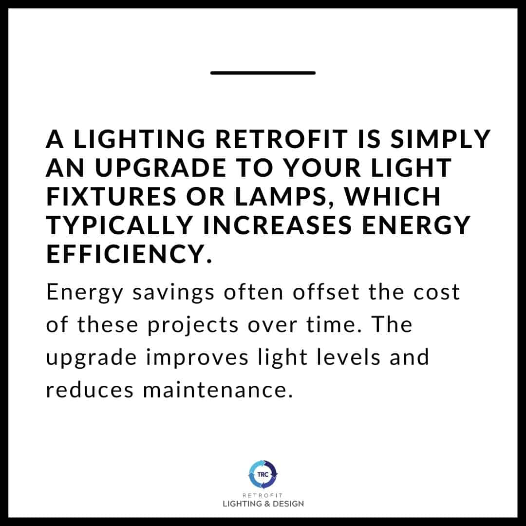 TheRetrofitCo's tweet photo. Welcome to another Wisdom Wednesday! Have you ever wondered what exactly a Lighting Retrofit is and how it can help your business?
#lighting #commerciallighting #lightingcontractor #LEDlighting #lightingretrofit #lighting101 https://t.co/Ku9CXRDh8F
