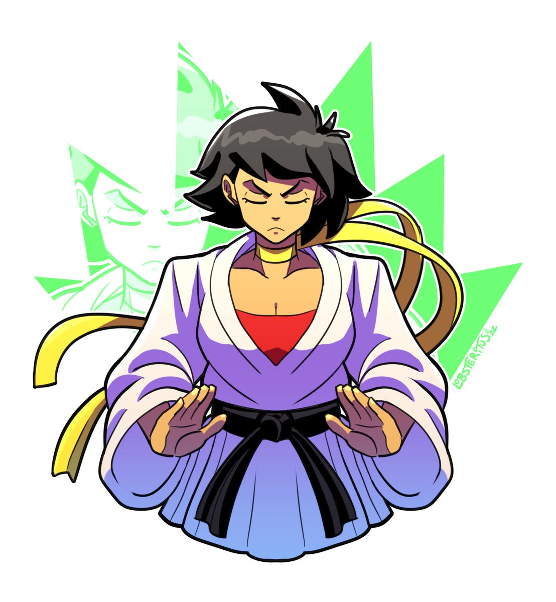 イラスト Makoto Daily Street Fighter: Makoto (0h54m) 🇯🇵