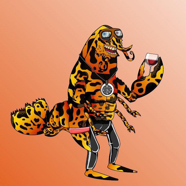 Only 12 🦞 for sale in the secondary market. 2 with 🍷