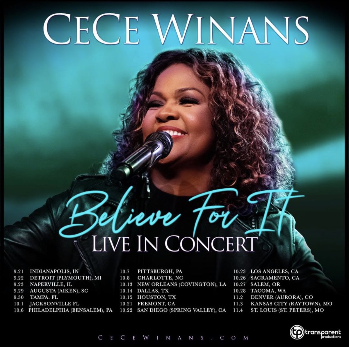 Just found out, I will be on CeCe Winans upcoming tour!!💄 #OneExcitedMua
