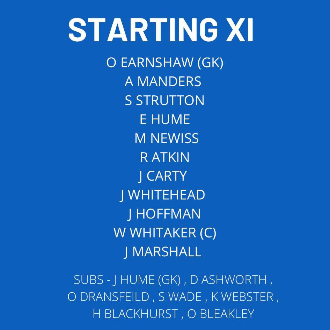 AFCPoulton_'s tweet photo. 🔵⚫️🔵

This is how we line up for our second pre season friendly tonight against @ArmfieldFC 

#AFCP https://t.co/jPebWEvpvo