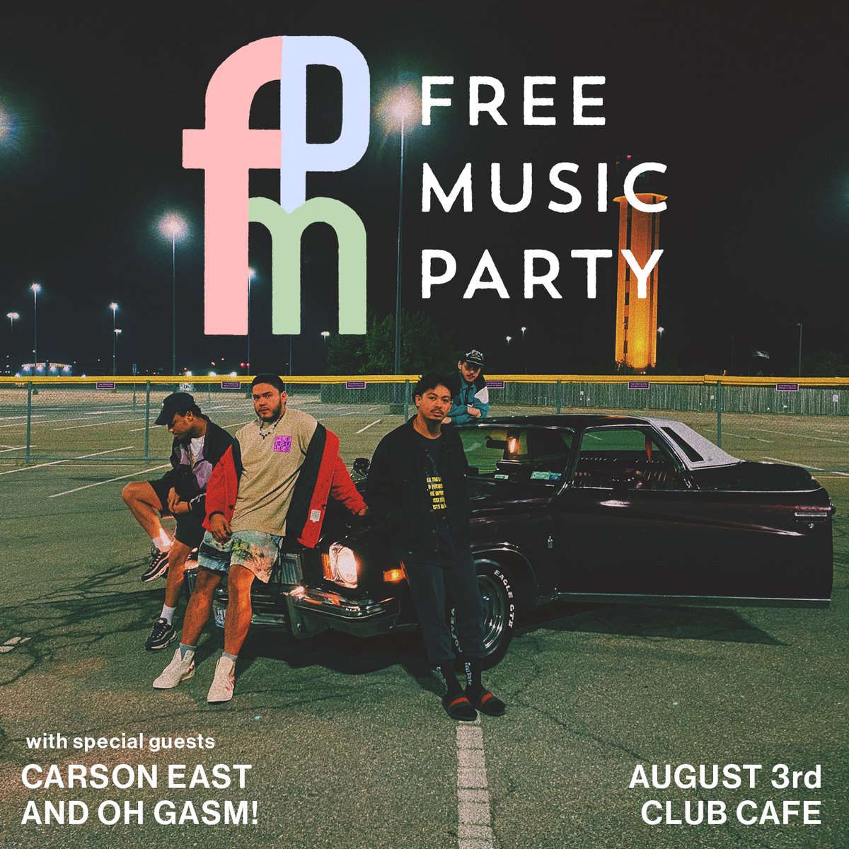 ClubCafeLive's tweet photo. TONIGHT! 🎶
@FreeMusicParty with special guests Carson East and @OhGasmmusic!
🎟️ Buy tickets here: https://t.co/BIZLjJndjs
Doors: 7:00PM https://t.co/ZQBhjz7EtN