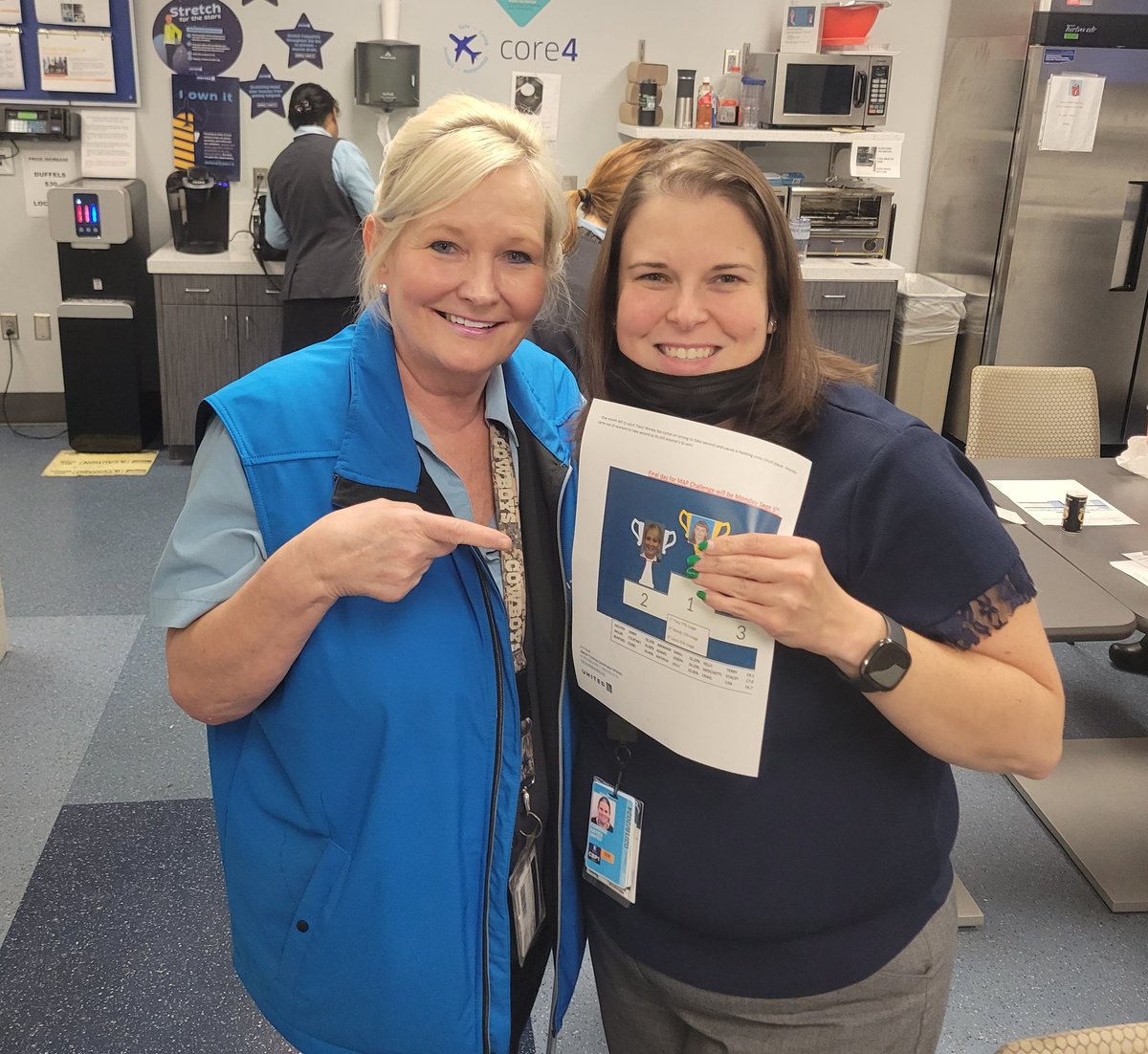 corimonalulu's tweet photo. Miss Wendy has skyrocketed up the rankings in DFW MAP usage! Thanks to #bagdropshortcut she is at 72% MAP usage! Great job Wendy!! #teamDFWrocks #goodleadstheway #beingunited @united @espresso613 @GBieloszabski https://t.co/bB46E2Lo9D