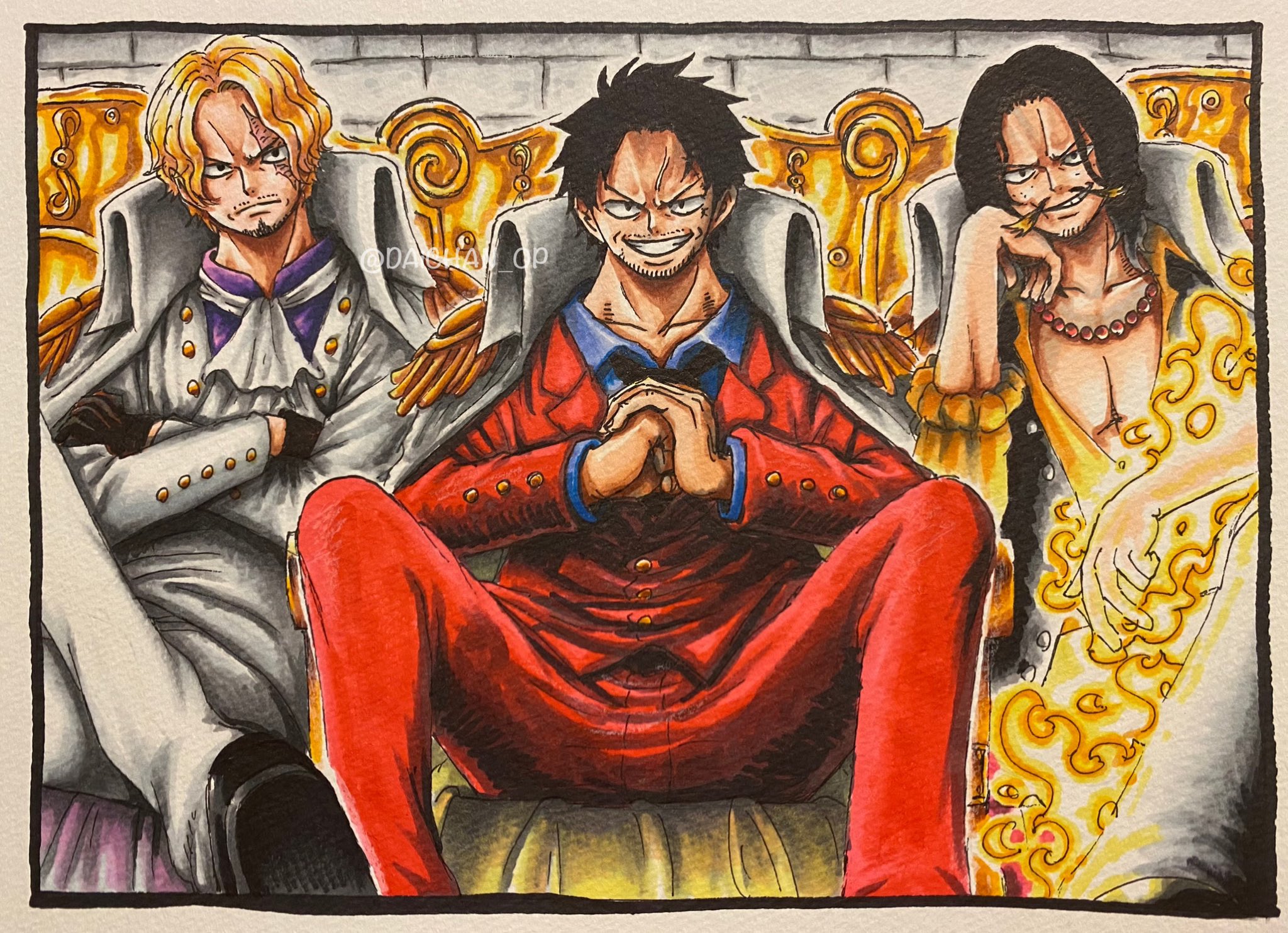 サトー D スケ もしも三兄弟が三大将になったら Onepiece イラスト リクエストありがとうございました T Co Zqnc5wgnmr Twitter サトー D スケ もしも三兄弟が三大将になったら Onepiece イラスト リクエストありがとうございました T Co Zqnc5wgnmr Twitter