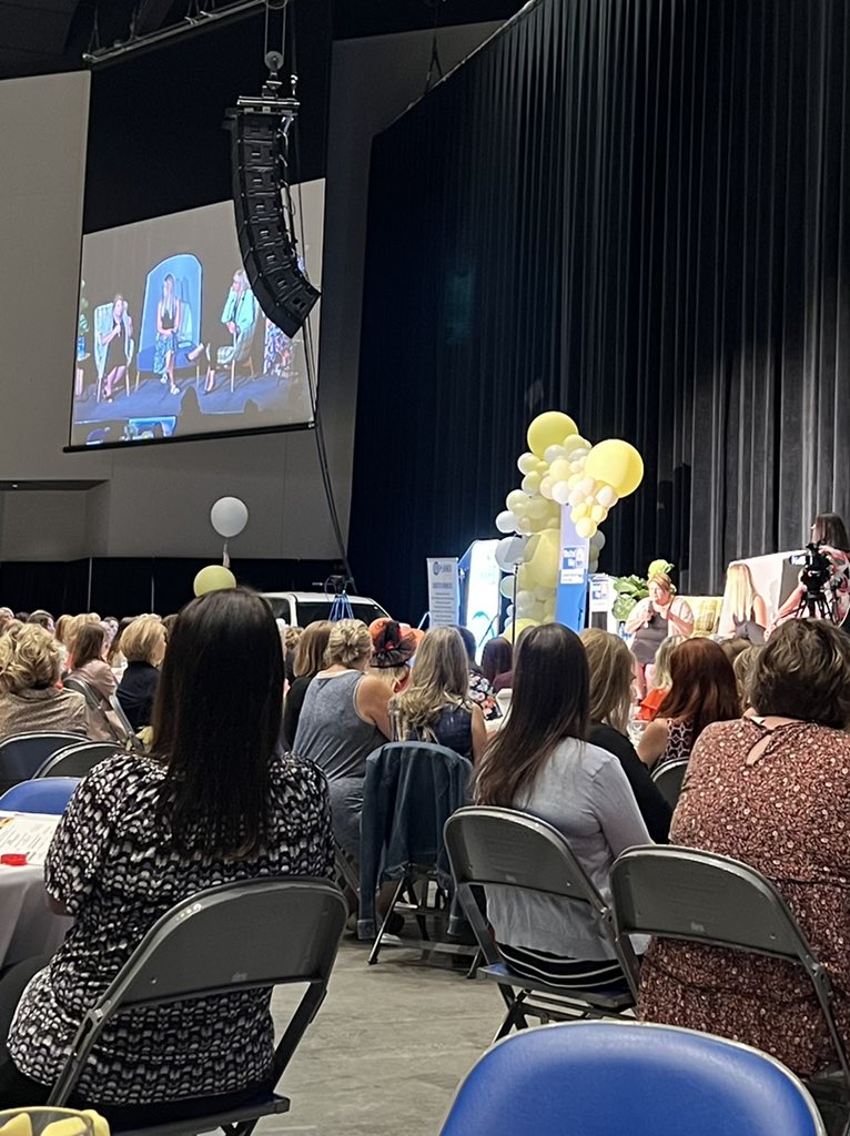 There’s our girl, <a href="/YtivePrafke/">Ytive Prafke</a> on the Jumbotron!