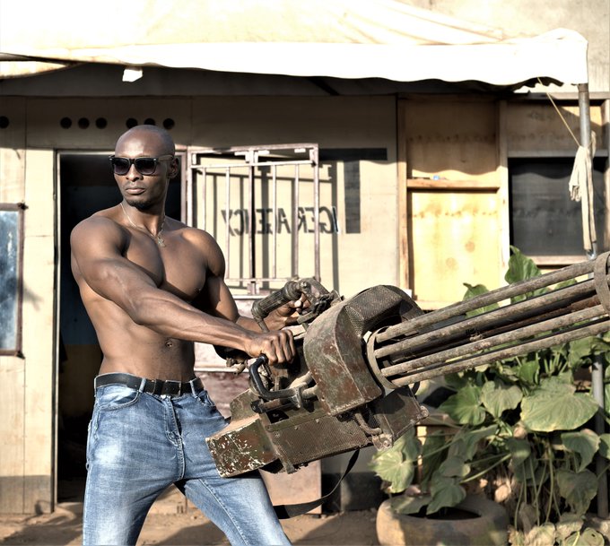 IsaacNabwana's tweet image. A SEQUEL! of Who Killed Captain Alex is About to begin ...Six pack spotted ..Thank you everyone Supporting at patreon.com/wakaliwood  RT