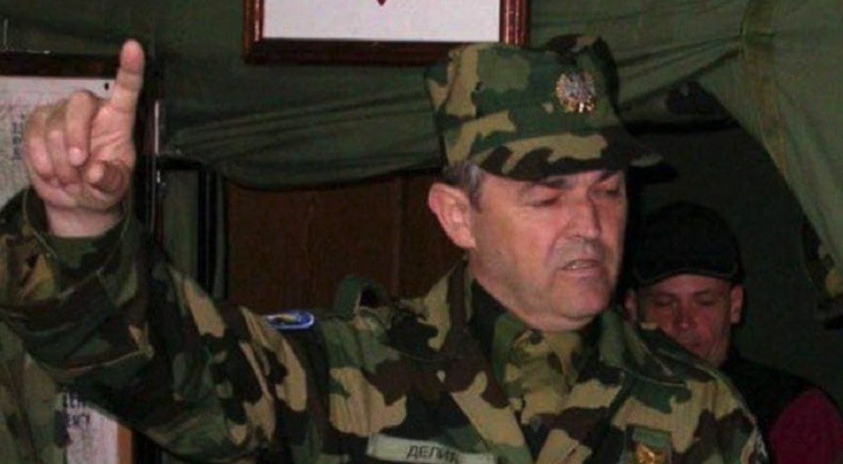 The current Vice Presidents of Parliaments of Kosovo and Serbia

🇽🇰: Saranda Bogujevci, survived 16 bullets &amp; the massacre of her family by Serbia's genocidal regime, including her mother &amp; 2 brothers. 

🇷🇸: Bozidar Delic, commanded a unit that massacred 2,174 Kosovo Albanians.