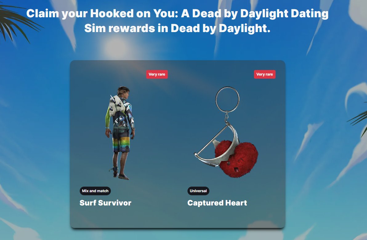 Hooked on You - A Dead by Daylight Dating Sim