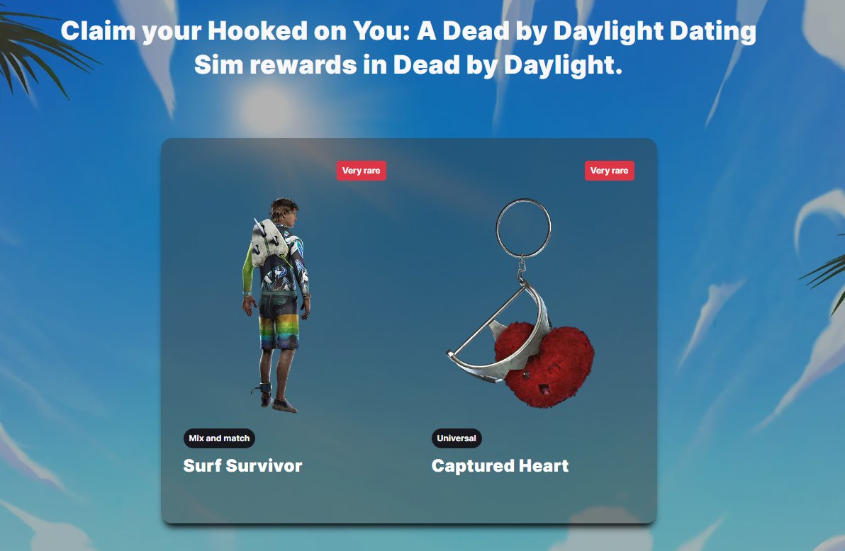 Hooked on You: A Dead by Daylight Dating Sim 