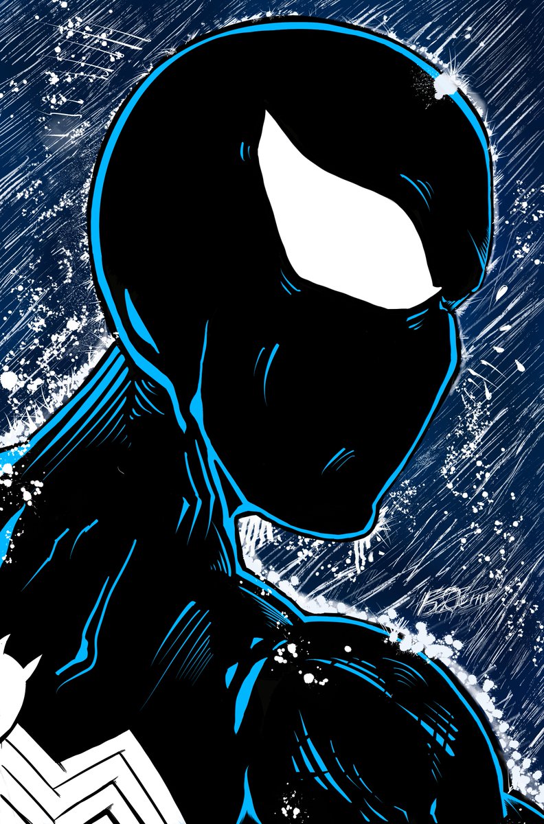 A few days passed since #NationalSpiderManDay but it's never too late. Here's my first time drawing of #SpiderMan Black Suit 80s style. Click to see it in full! 
As always, advices from my pro colleagues are appreciated <a href="/WillisWho/">Who Is Rob “TheDisruptivelyLoudSneezer”Willis</a> <a href="/Skootsart/">Skoot Starnes</a>  <a href="/TomicArtist/">Andrew Gavarrete •COMMISSIONS CLOSED</a> <a href="/Steve_Lachowski/">Steve Lachowski</a>