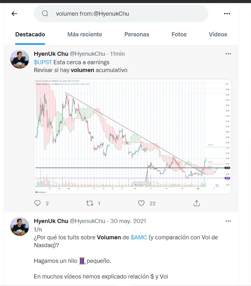 Cristob49050210's tweet photo. @eserrata @HyenukChu Compañero, así puede filtrar todo lo que ha menciona sr Chu  sobre volumen https://t.co/ZBOQzpvO5e