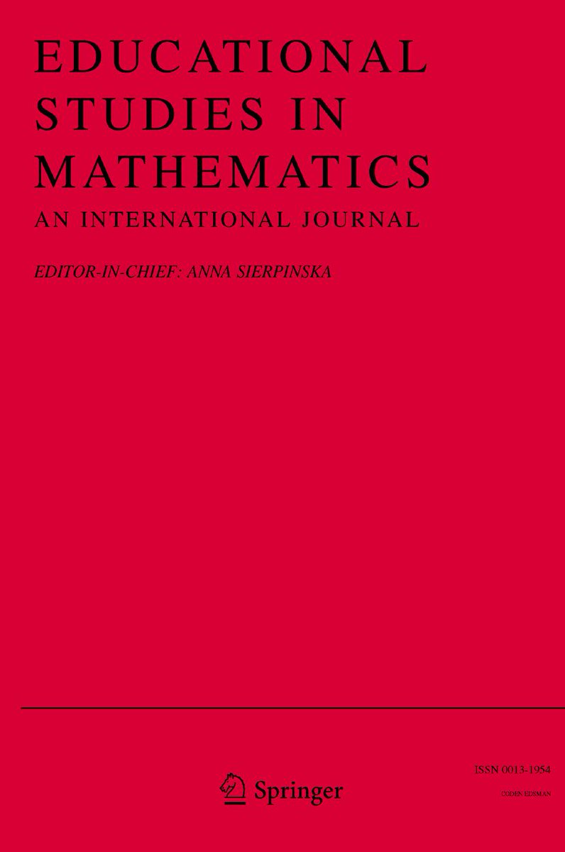 aisling_leavy's tweet image. Are you a primary teacher? Finding it difficult to source high quality maths problems to use in your classroom? 

@MaireadHourigan and I are delighted to publish our #ProblemPosing #research with @SpringerNature in Educational Studies in Math.

Access: rdcu.be/cSYSC