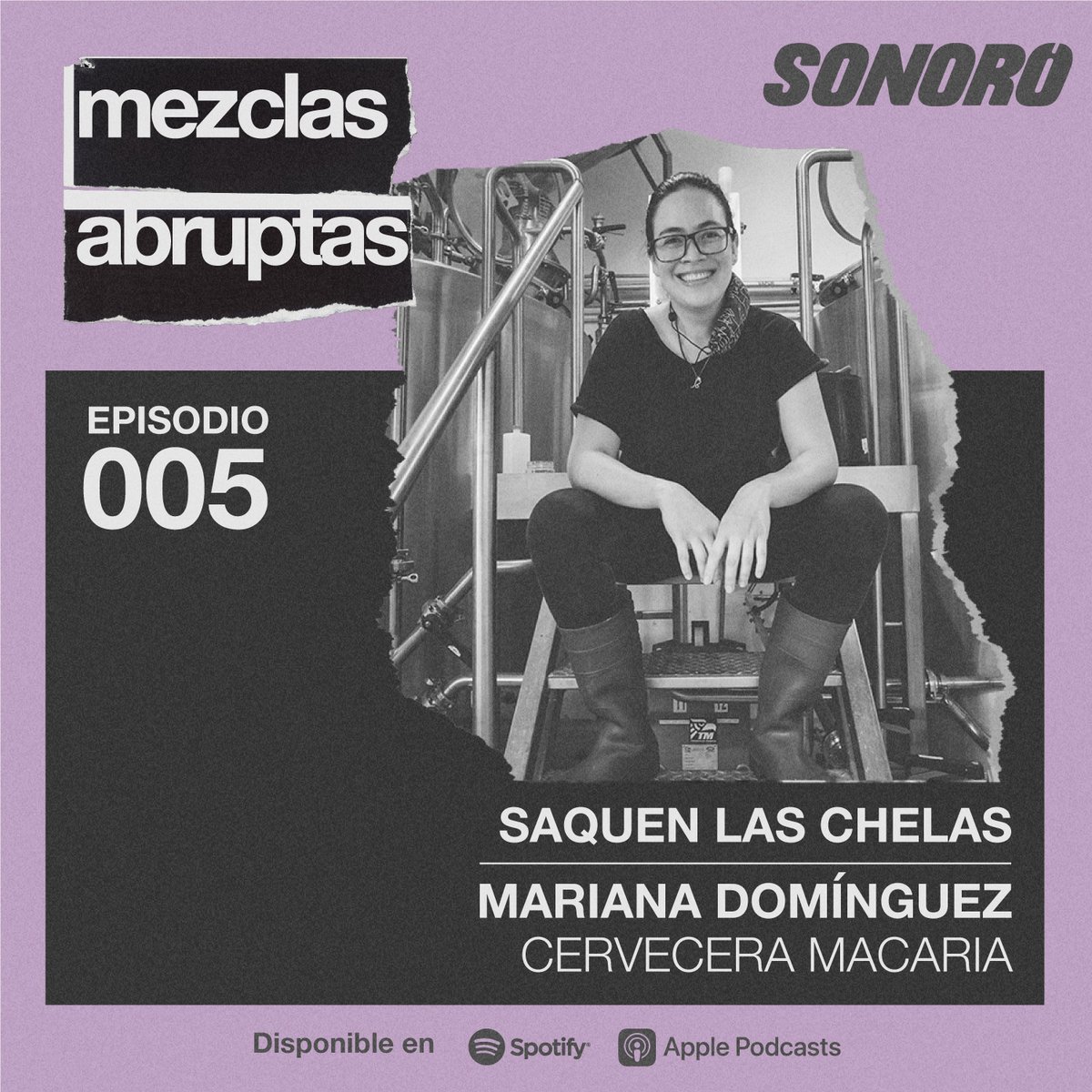 🍻 ¡Atención, banda bebe chelas de Twitter! 🍻

En el nuevo episodio entrevisto a <a href="/MarianaYaoRex/">Macaria</a> de <a href="/MacariaBrewMx/">Cervecera Macaria</a>.

Hay amor por la chela, mucha historia y tips para navegar el mar de las artesanales. 

👂🦻🤦‍♀️🎙️⬇️
Spotify: play.sonoropodcast.com/nT9JjPK7 
Apple: play.sonoropodcast.com/xpymv1PG