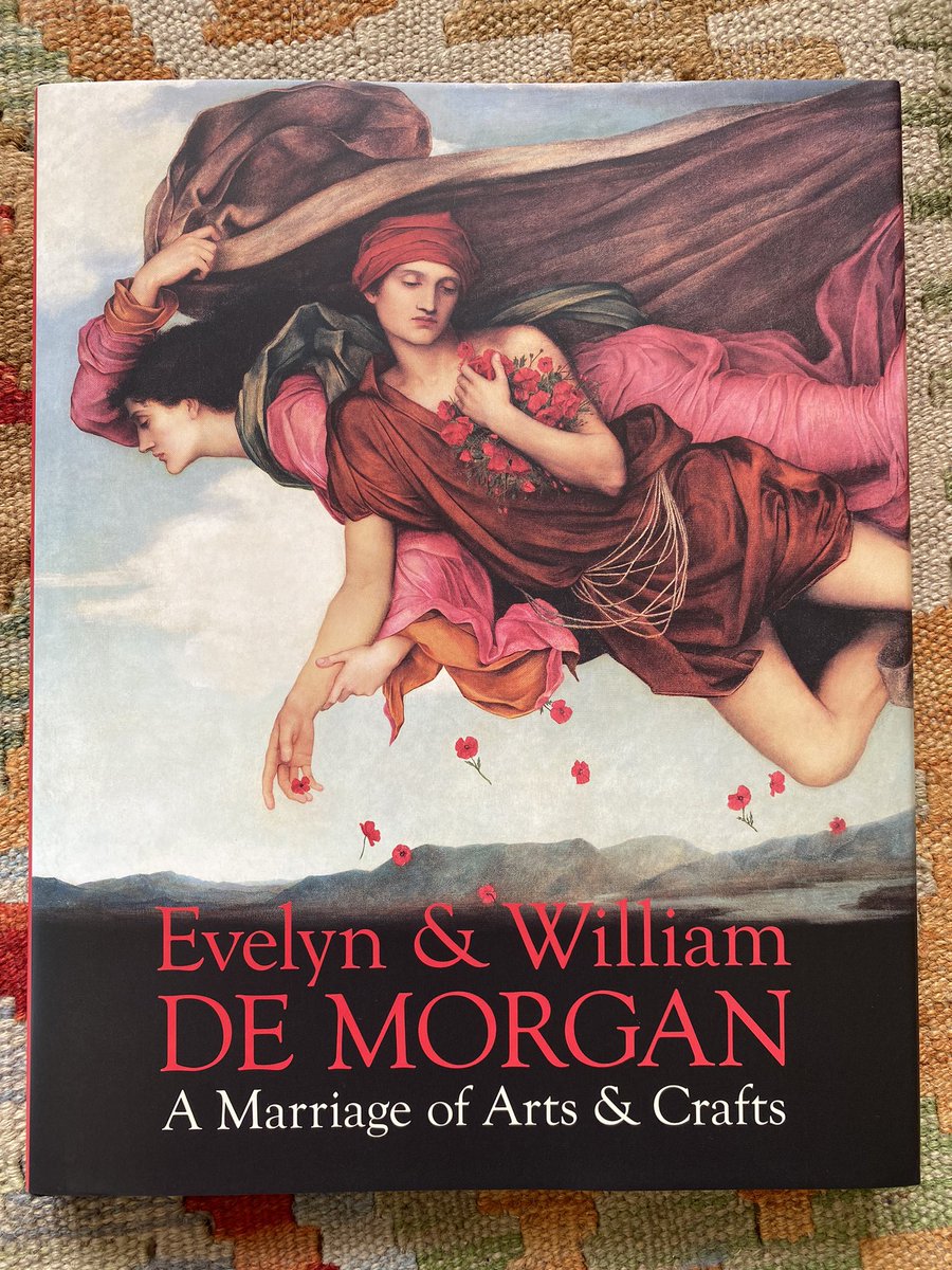 lucyella13's tweet photo. What a wonderful surprise in the post today! Very proud to have written a chapter on the #feminist #network of #EvelynDeMorgan for this beautiful #newbook on the #DeMorgans #marriage of #artsandcrafts ed Margaretta Frederick ππ @yalepress @DeMorganF @SurreySLL https://t.co/pfE4YQOXWt