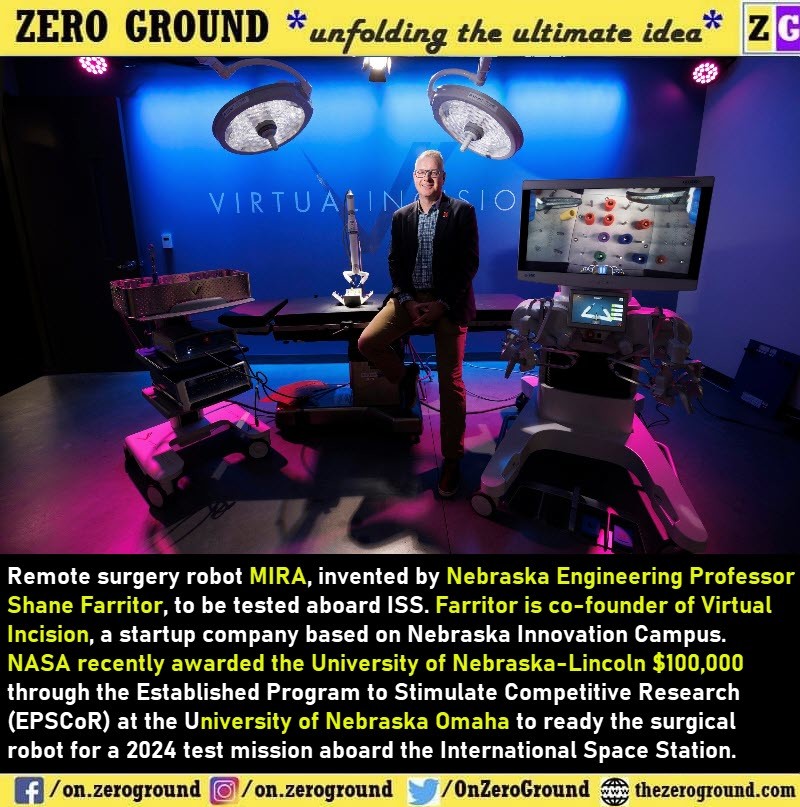 OnZeroGround's tweet photo. https://t.co/iPc7QljzIe - Remote surgery robot MIRA to be tested aboard ISS. #space #nasa #time #home #station #earth #spacestation #outerspace #year #star #aries #boeing #ship #cap #living #man #students #video https://t.co/GFkPE27UZ4