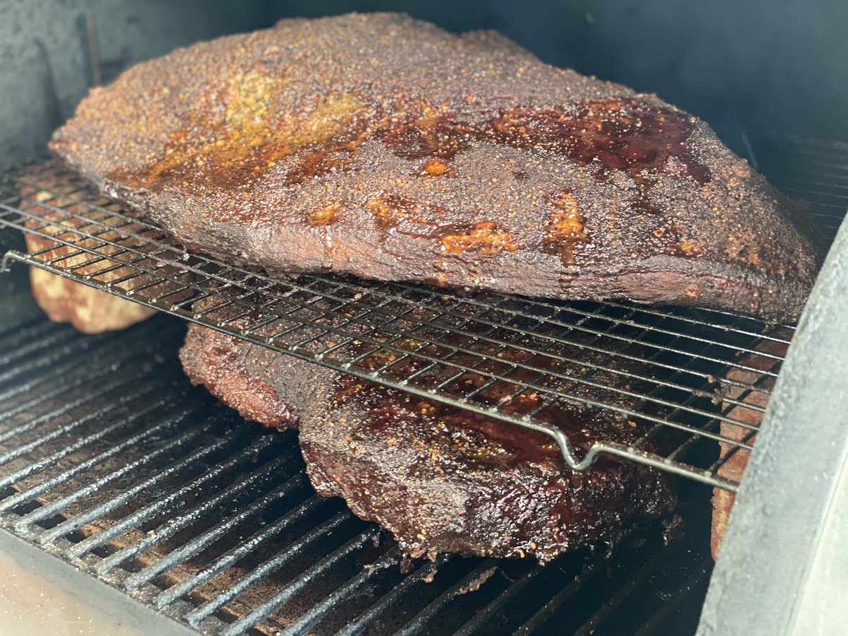 Chicks That Smoke (@chickssmoke) on Twitter photo Bark building <a href="/SuckleBusters/">SuckleBusters</a> Texas Brisket Rub, SPG and my Chicks That Smoke Spicy BBQ Rub! All in my <a href="/TraegerGrills/">Traeger Grills</a>. #brisket #chicksthatsmoke #bbq #sucklebusters #traeger #traegergrills #teamsucklebusters #teamtraeger Bark building <a href="/SuckleBusters/">SuckleBusters</a> Texas Brisket Rub, SPG and my Chicks That Smoke Spicy BBQ Rub! All in my <a href="/TraegerGrills/">Traeger Grills</a>. #brisket #chicksthatsmoke #bbq #sucklebusters #traeger #traegergrills #teamsucklebusters #teamtraeger