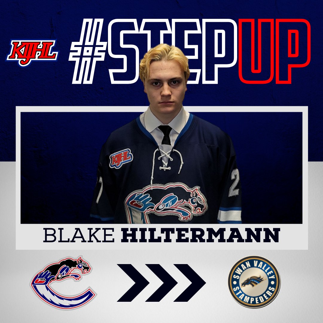 Blake Hiltermann of the <a href="/CV_Thundercats/">Creston Thunder Cats</a> will play for the <a href="/SVStampeders/">Swan Valley Stampeders</a> in the 2022-23 season: ow.ly/U25E50KaScW

#KIJHL #TCats