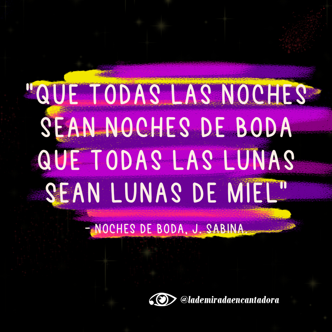 ladelasmiradas's tweet photo. Seguro que lo leíste y recordaste un momento muy especial, a mí me pasó. 🥰
#Poesía #Frases #Amor #Encanto #Boda #LunaDeMiel #jsabina https://t.co/Yll4vs7LgE