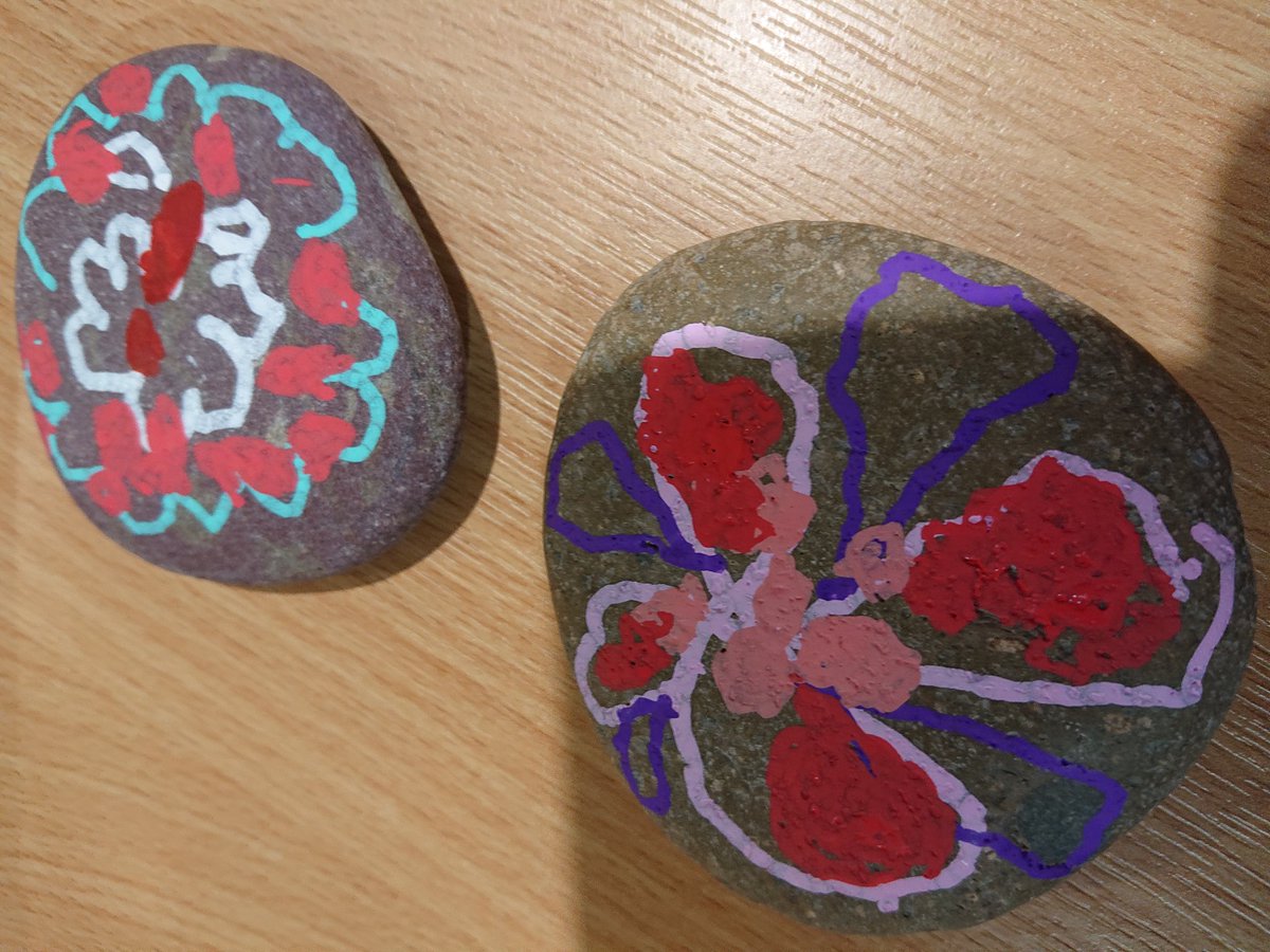 Stone painting today on Delamere