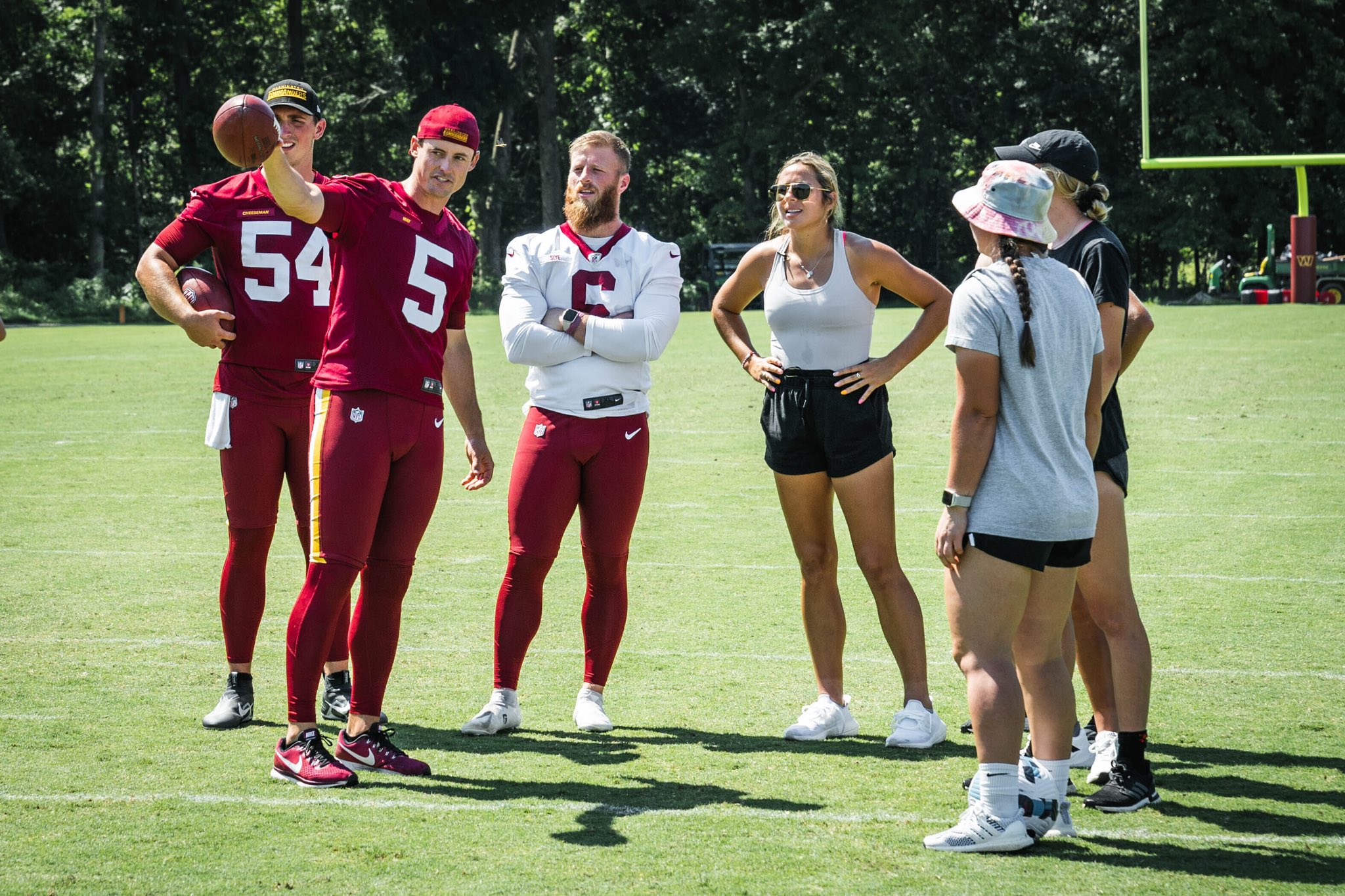 Tress Way on Twitter: "The CHAMPS came out to practice and then started