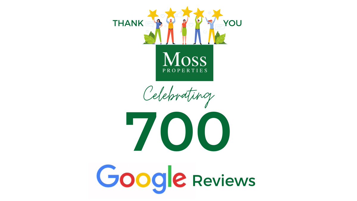 Thank you, thank you! 🙏🏼✨

We’ve officially hit over 700 Google reviews with an average 4.8-star rating! 💥

We will continue to commit to this exceptional service and would like to remind you that we are always happy to help✨