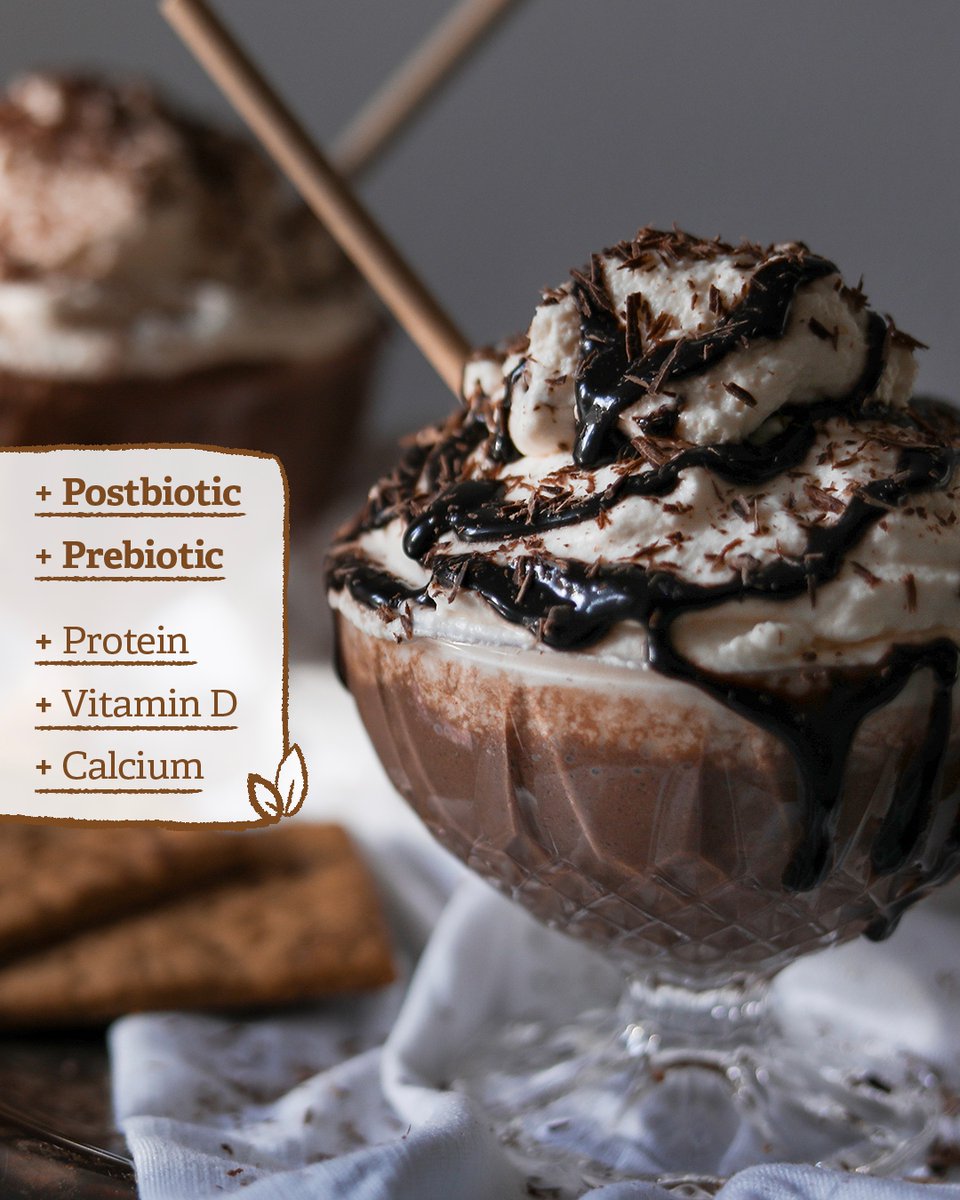 morinuplus's tweet photo. SUMMER DRINK - FROZEN HOT CHOCOLATE ๐ซ
Enjoy #FrozenHotChocolate made with Mori-Nu Plus Fortified Tofu & cool down from the #summer heat. Fortified Tofu has #postbiotic & a prebiotic. It's a good source of protein, vitamin D, & calcium.
RECIPE โก๏ธ https://t.co/W7bax94o6b https://t.co/QDNnPnDE0D