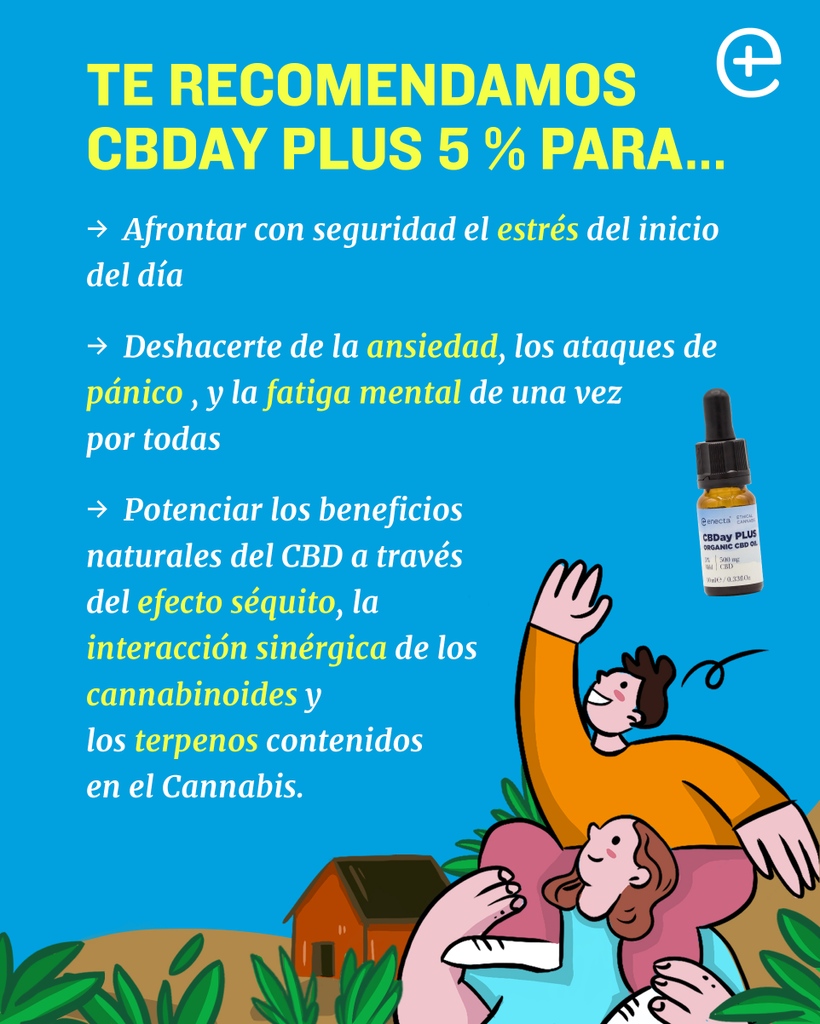 enecta_es's tweet photo. 💁🏼‍♀️Te contamos todo lo que necesitas saber sobre nuestro nuevo #aceitedeCBD full-spectrum: #CBDayPlus 5%. ¡Una revolución en el mercado de los extractos!

Accede a él 👉🏻 https://t.co/amZV6iLOb9

#enecta #cbday #aceitedecannabis #CBD #terpenos #ansiedad #estrés #bienestar #salud https://t.co/LaZbEGhI9A