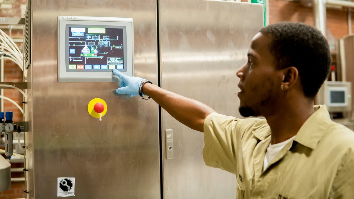 TRU Employee Spotlight! Press, one of our Brewers, has been with TRU since 2017.

He says "My favorite part of working with the brew team is it gives me a walking book of knowledge of everything related to brewing. It packs 50+ years of experience into one group to learn from."
